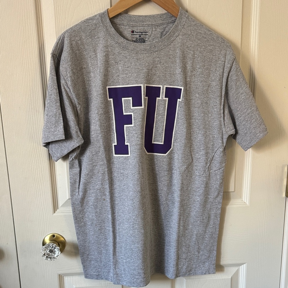 Gray Champion Furman/Fordham University FU Graphic Men's T-Shirt